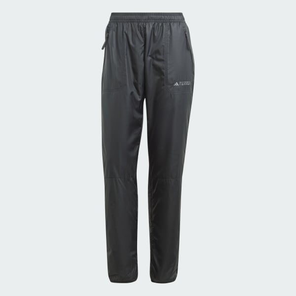 Negro Terrex Multi Wind Fleece Tracksuit Bottoms