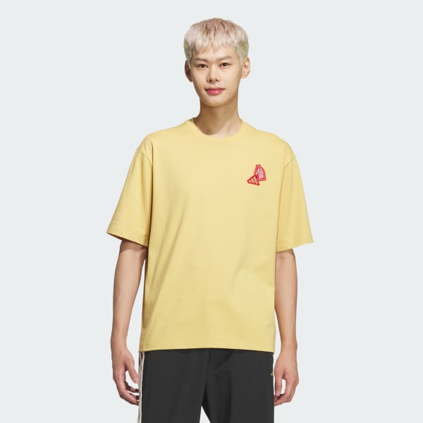 Beige CNY GRAPHIC SHORT SLEEVE TEE