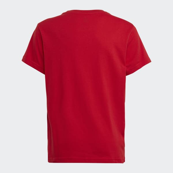 สีแดง เสื้อยืด Trefoil