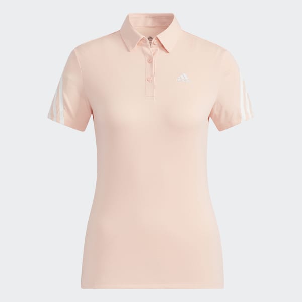 Pink Primegreen HEAT.RDY 3-Stripes Polo Shirt BO219