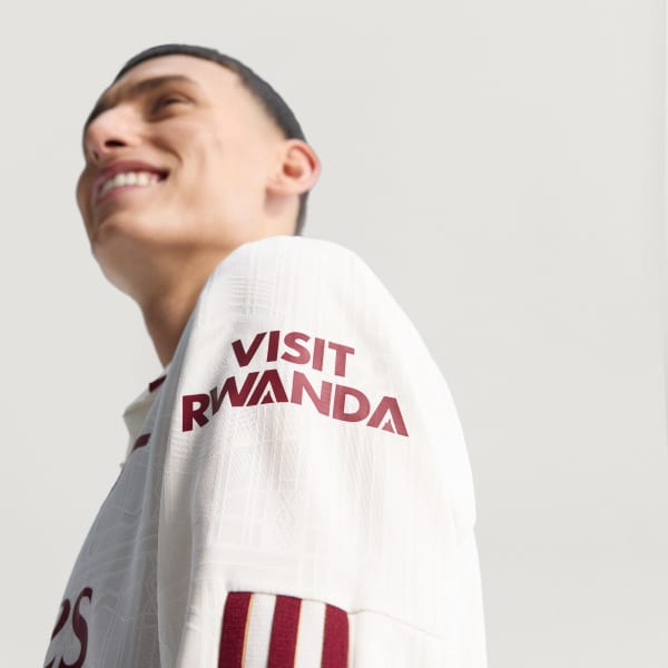 White Arsenal 25/26 Long Sleeve Third Authentic Jersey