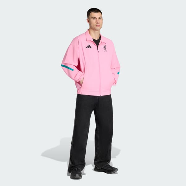 Rosa Jaqueta Hino Z.N.E. Liverpool FC