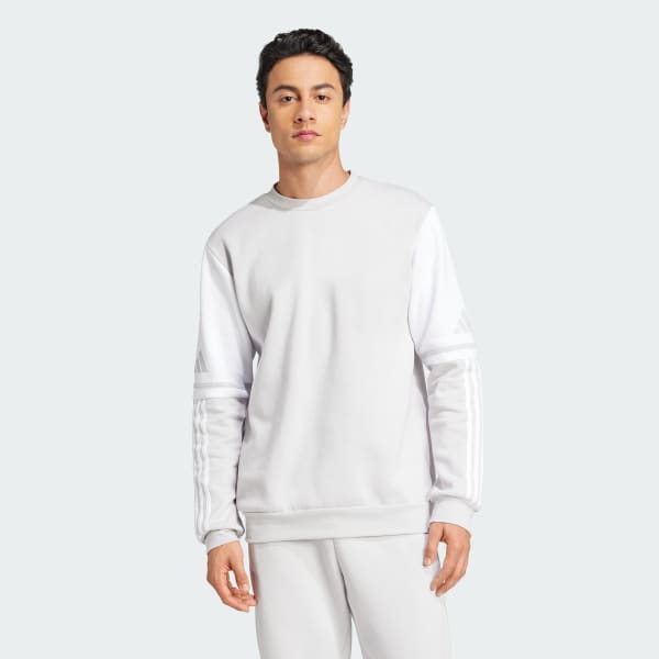 sui　0507 adidas Squadra 25 Crewneck Sweatshirt - Grey | Free Shipping