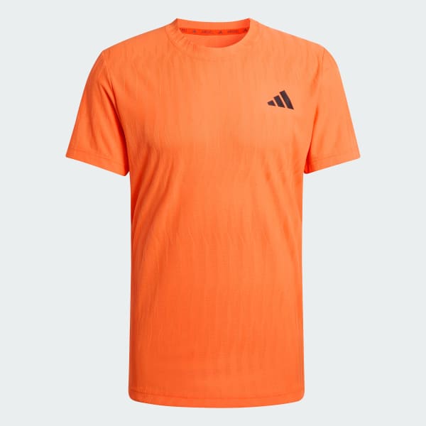 Laranja CAMISETA TENNIS CLIMACOOL+ AIRCHILL FREELIFT