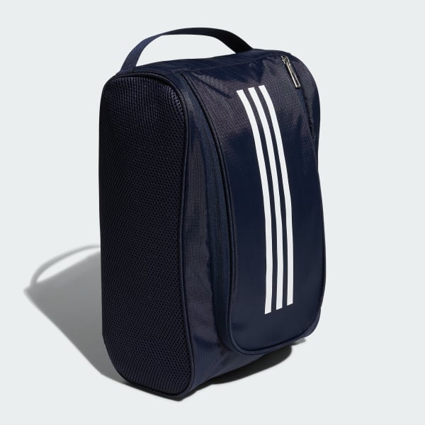 Blue 3-Stripes Shoe Bag