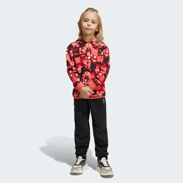 Red Disney Mickey Mouse Jogger Set