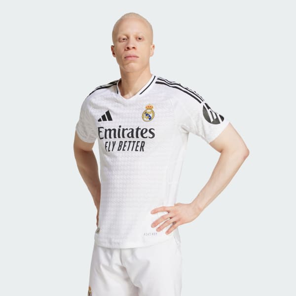 wit Real Madrid 24/25 Authentiek Thuisshirt