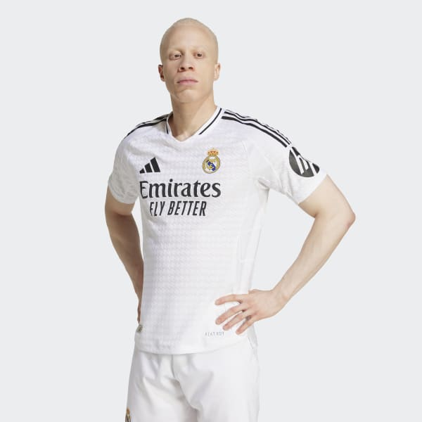 adidas Real Madrid 24/25 Home Authentic Jersey - White