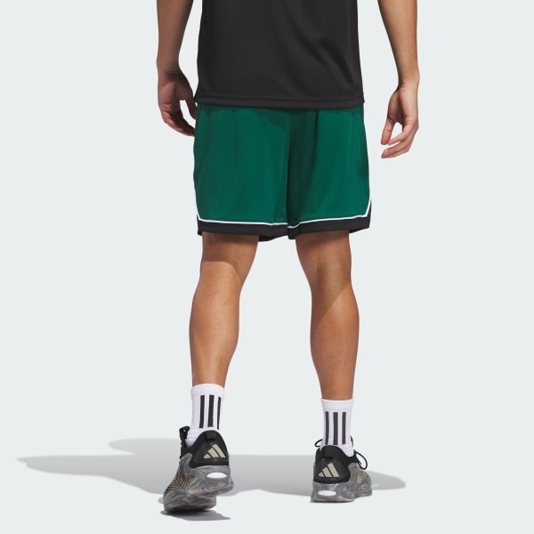 Green adidas Basketball Badge of Sport Shorts