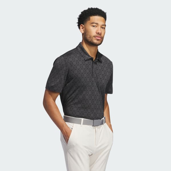 Black Ultimate365 Tour HEAT.RDY Jacquard Polo Shirt