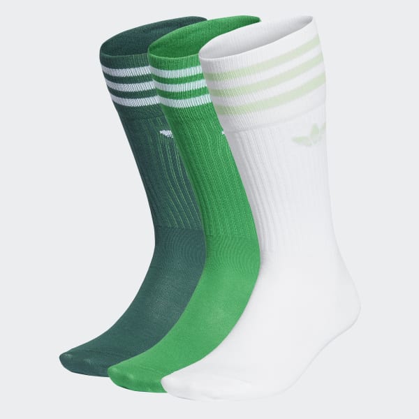 adidas Crew Socks 3 Pairs - White 