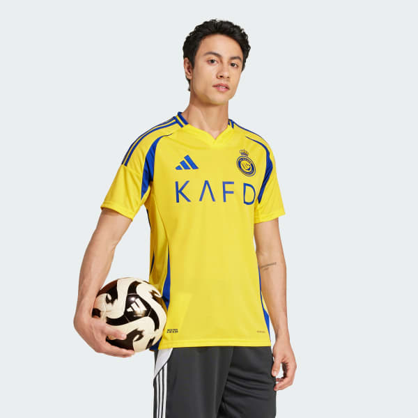 Yellow Al Nassr FC 24/25 Ronaldo Home Jersey