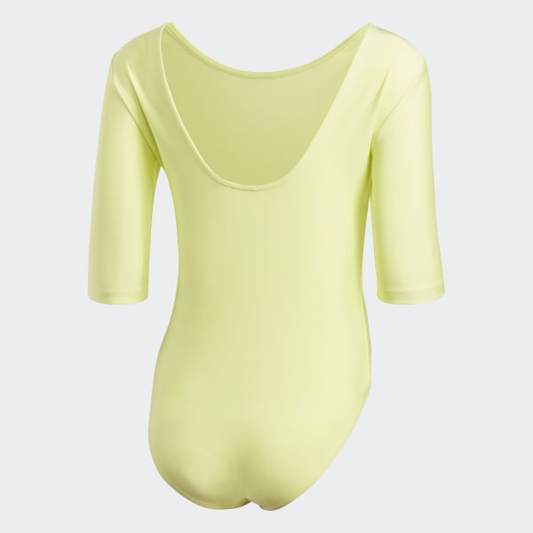 yellow adidas bodysuit
