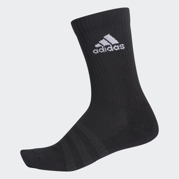 adidas Cushioned Crew Socks - Black 