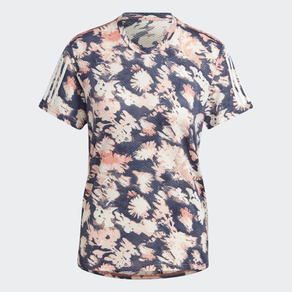 Orange Own the Run Summer Cooler Running T-Shirt
