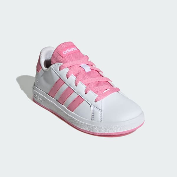 Hvid Grand Court Lifestyle Tennis Lace-Up sko