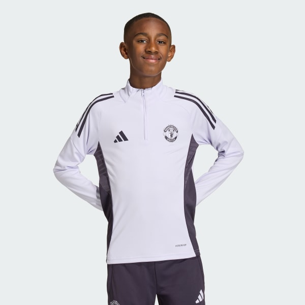 Μωβ Manchester United Tiro 25 Competition Training Top Kids