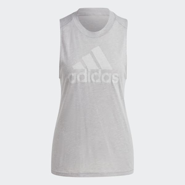 Grau adidas Sportswear Future Icons Winners 3.0 Tanktop