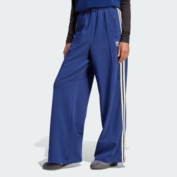 Azul Pants Deportivos Holgados