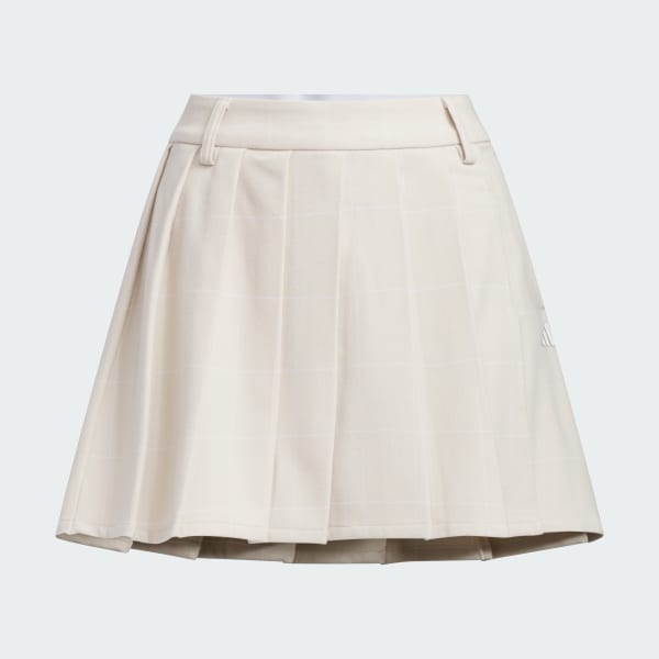 Beige 체크 랩 쇼츠