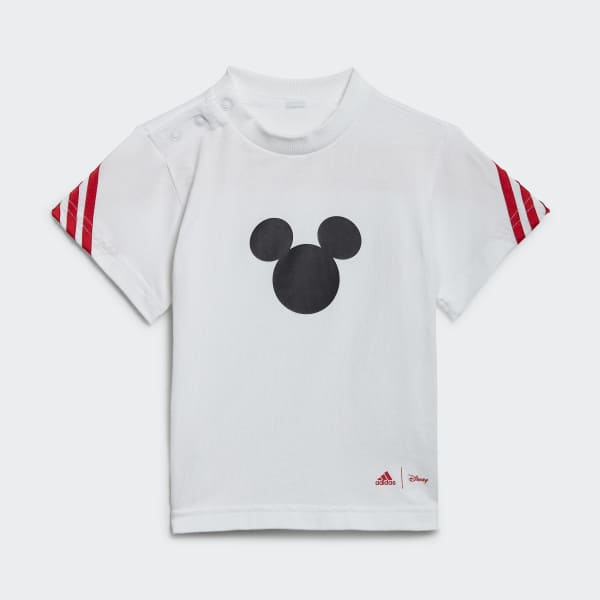 Wit adidas x Disney Mickey Mouse Zomersetje HY673