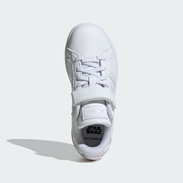 bílá BOTY ADIDAS STAR WARS GRAND COURT 2.0 CHILDREN