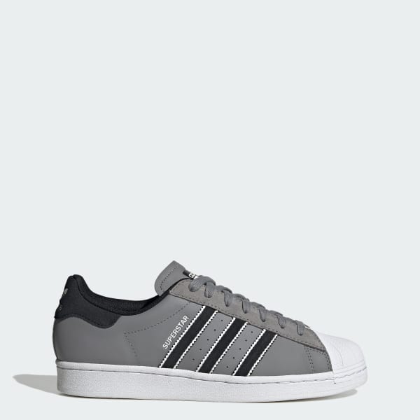 Superstar adidas grey cheap