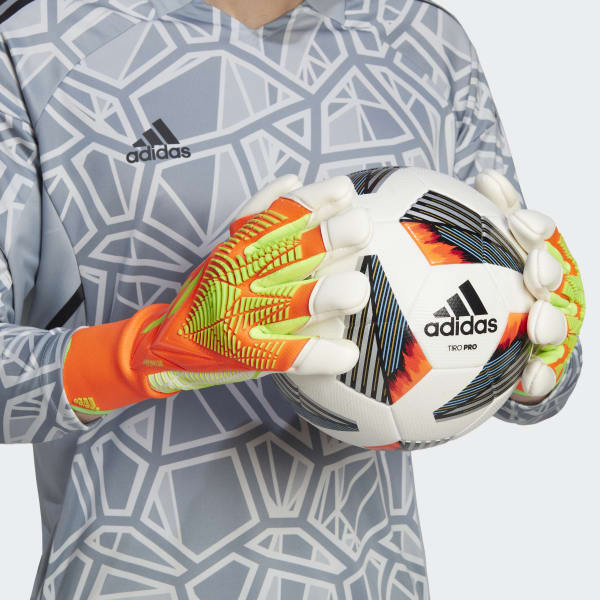 Adidas Predator Pro Hybrid Goalkeeper Gloves Orange Green – Strictly Soccer  Shoppe