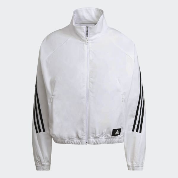 adidas Sportswear Future Icons Woven Track Jacket - White | adidas Singapore