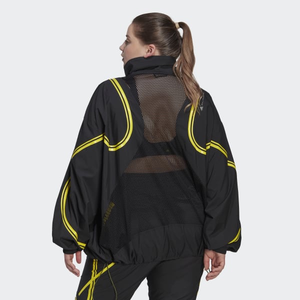 Preto Casaco TruePace adidas by Stella McCartney (Plus Size)