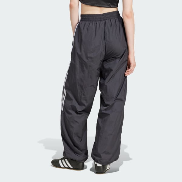 Black Adicolor Teamgeist Oversized Track Tracksuit Bottoms