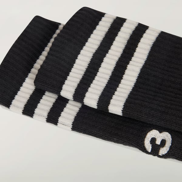 Black Y-3 STRIPES HIGH 삭스