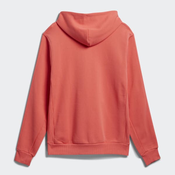 heavyweight orange moletom com capuz