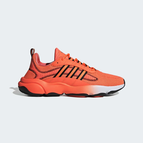 adidas orange black shoes