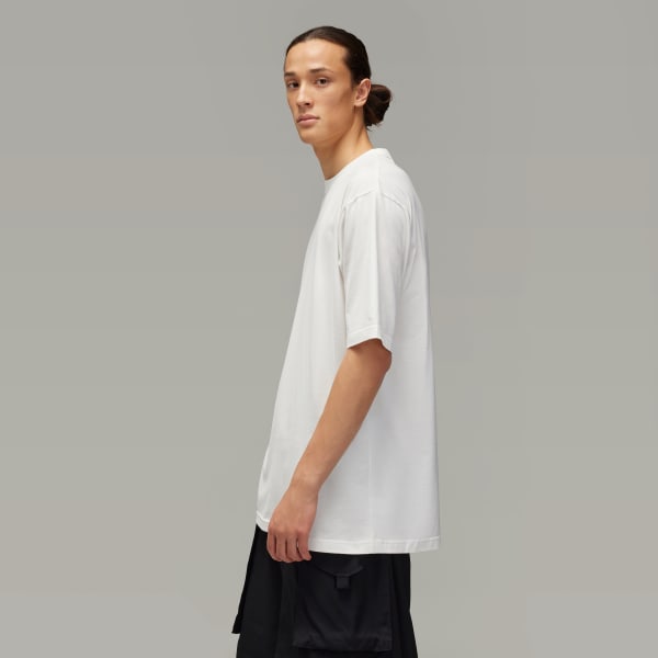 Blanc T-shirt manches courtes boxy Y-3