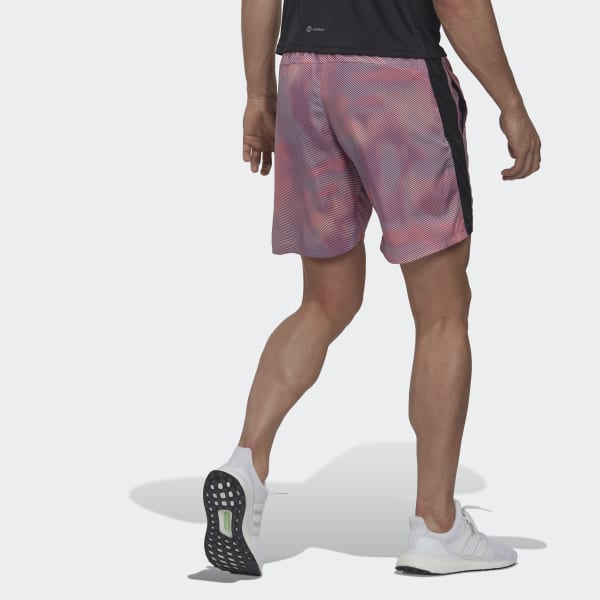 Πορτοκαλί Own the Run Colorblock Shorts VB415