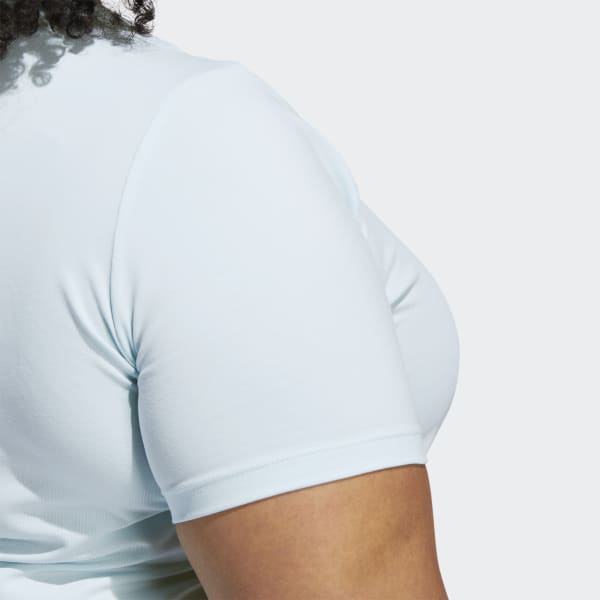 Azul T-shirt Trefoil Adicolor Classics (Plus Size)