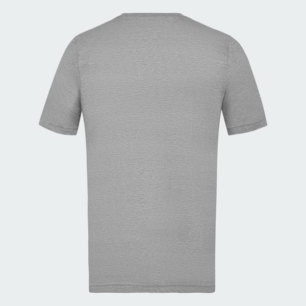 Gris Playera Badge of Sport