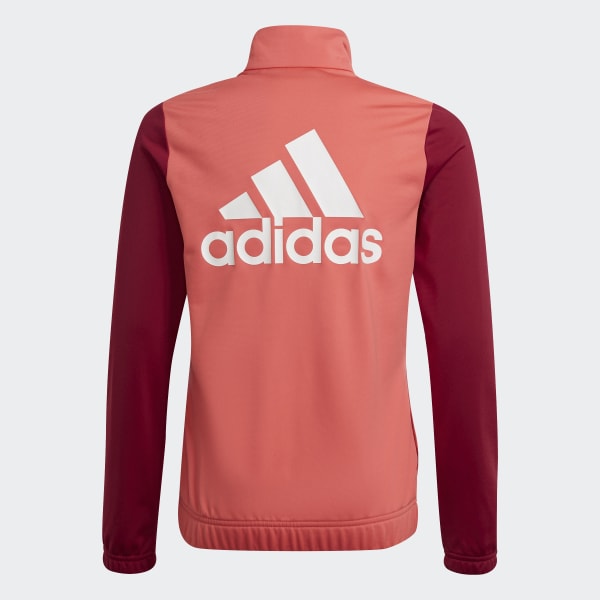 Pink adidas Essentials Track Suit