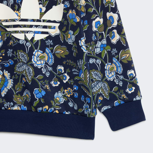 adidas Originals X Liberty London Crew Set Kids - Blue | Free