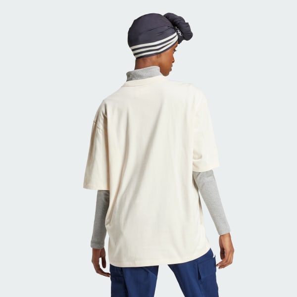 adidas Essentials Boyfriend Tee White Free Shipping with adiClub adidas US