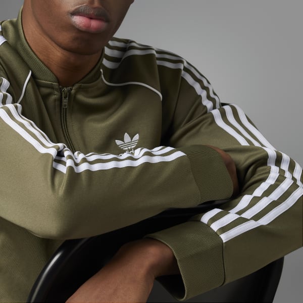 Lifestyle Green Adicolor Men\'s Jacket - adidas Track Classics | SST | US adidas