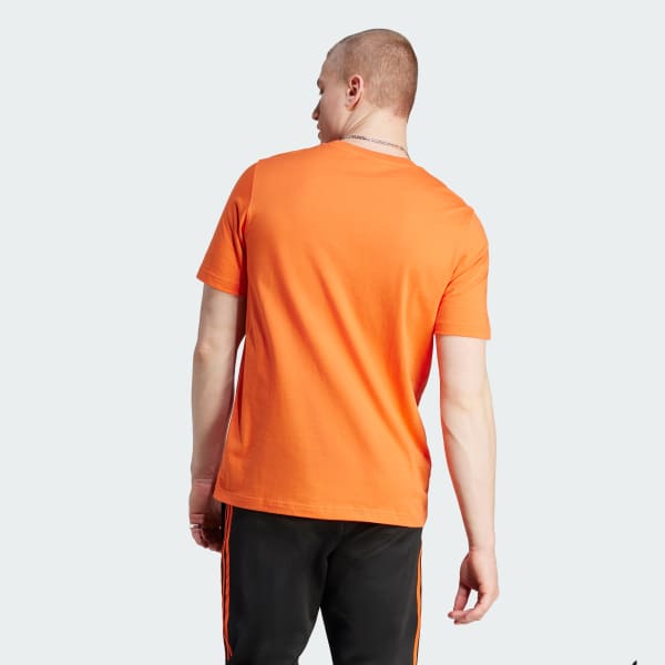 | Orange | adidas US - Trefoil Men\'s Classics Lifestyle Tee Adicolor adidas