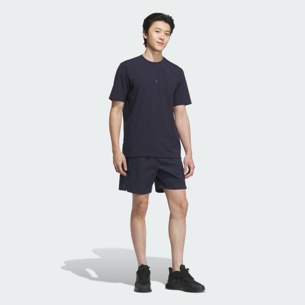 ブルー プレミアム アクティブ レギュラーフィット ダブルニット 半袖Tシャツ