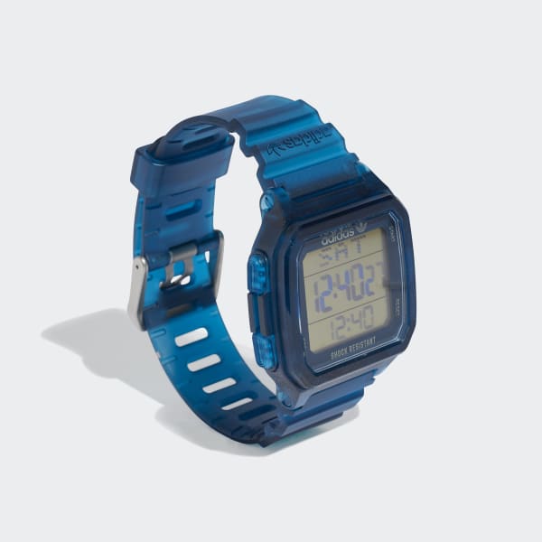 Μπλε Digital One GMT R Watch