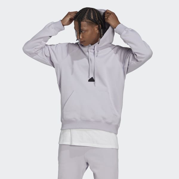 adidas Fleece Hoodie - Purple | Men's Lifestyle | adidas US