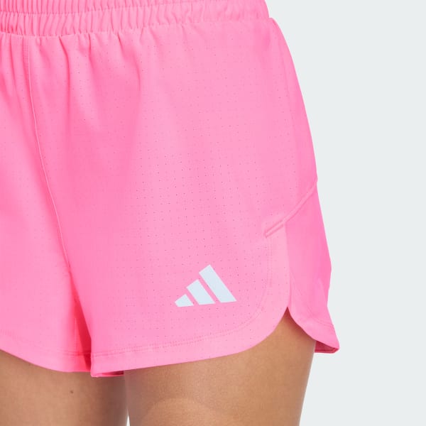 adidas Racer Pacer Woven Short - Pink | Free Shipping with adiClub