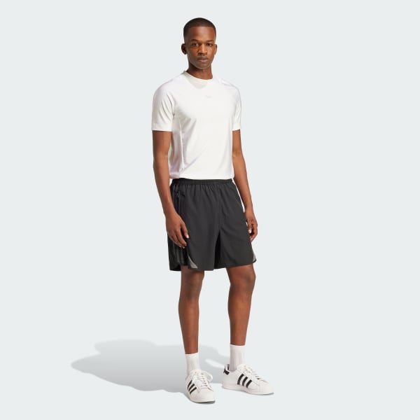 White Fashion Cut Line Tee
