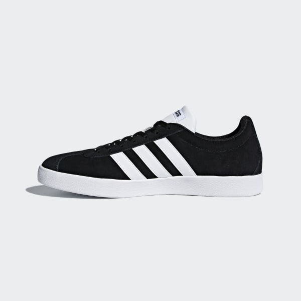 adidas vl court suede black