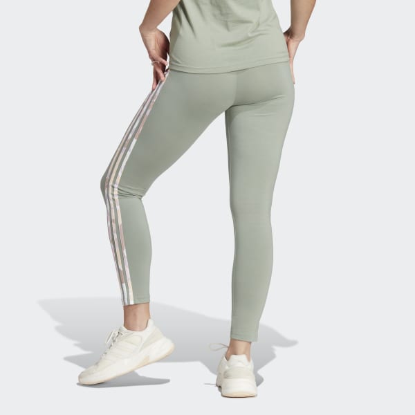  adidas Female Essentials 3-Stripes Tights, Black/Power Pink,XS  : Clothing, Shoes & Jewelry